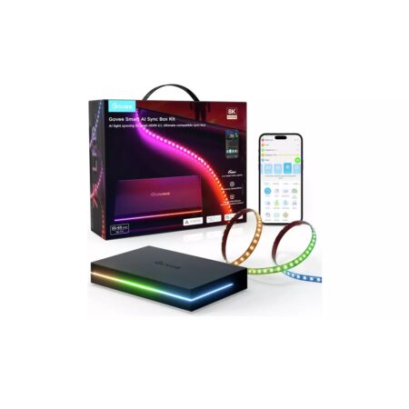 Govee RGBICW Smart Corner Floor Lamp 140cm