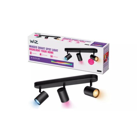 WiZ Imageo 3x Black Spotlight