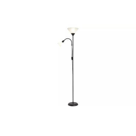 BHS Mother & Child - Black Floor Lamp